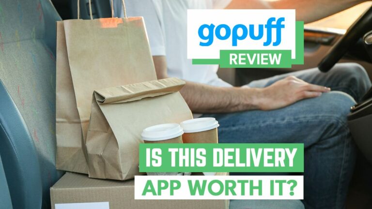 Person using GoPuff to delivery