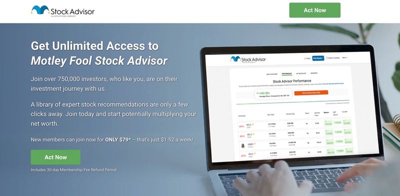 Motley Fool Stock Advisor special