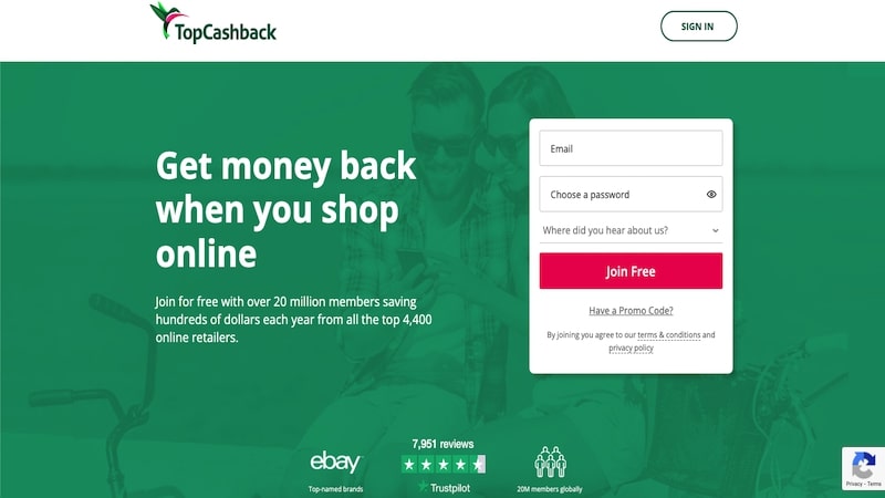 top cashback home