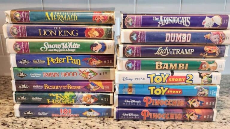 Disney VHS Tapes